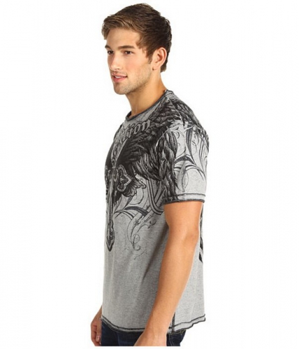 Двусторонняя футболка Affliction Angelo Reversible T-shirt купити
